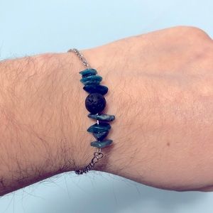 Lava Apatite Bracelet